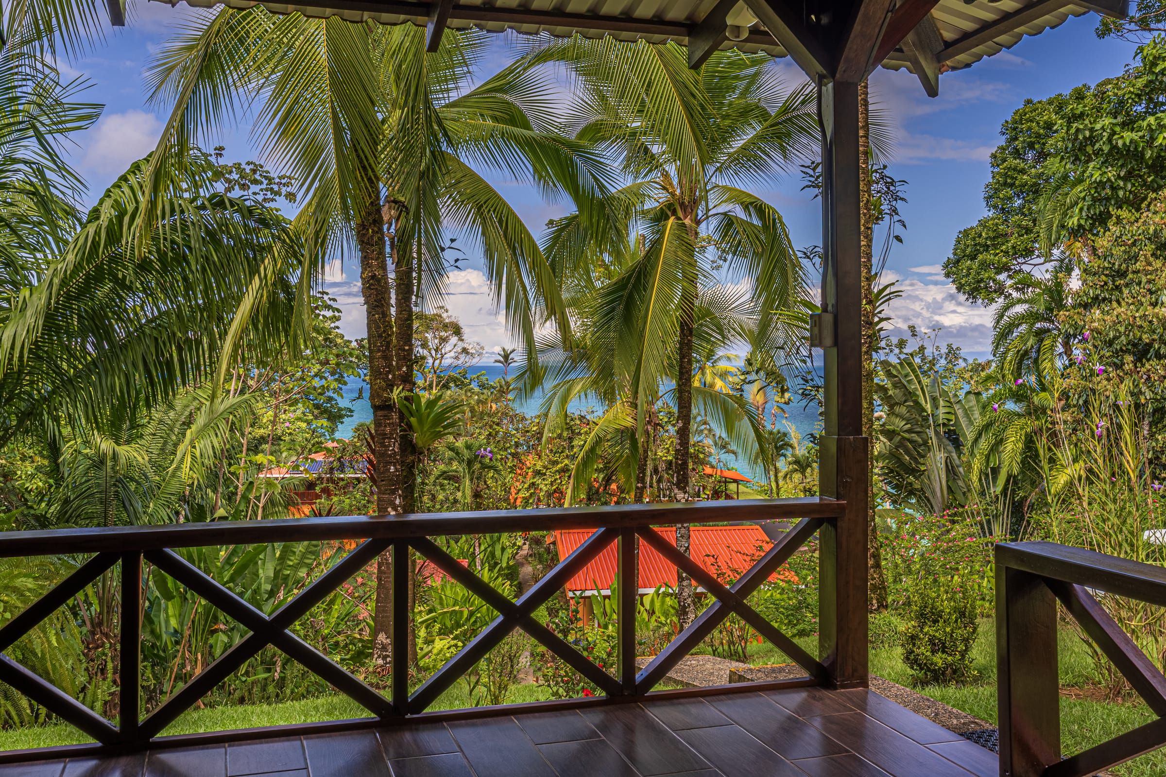 Honeymoon Suite: view from the porch