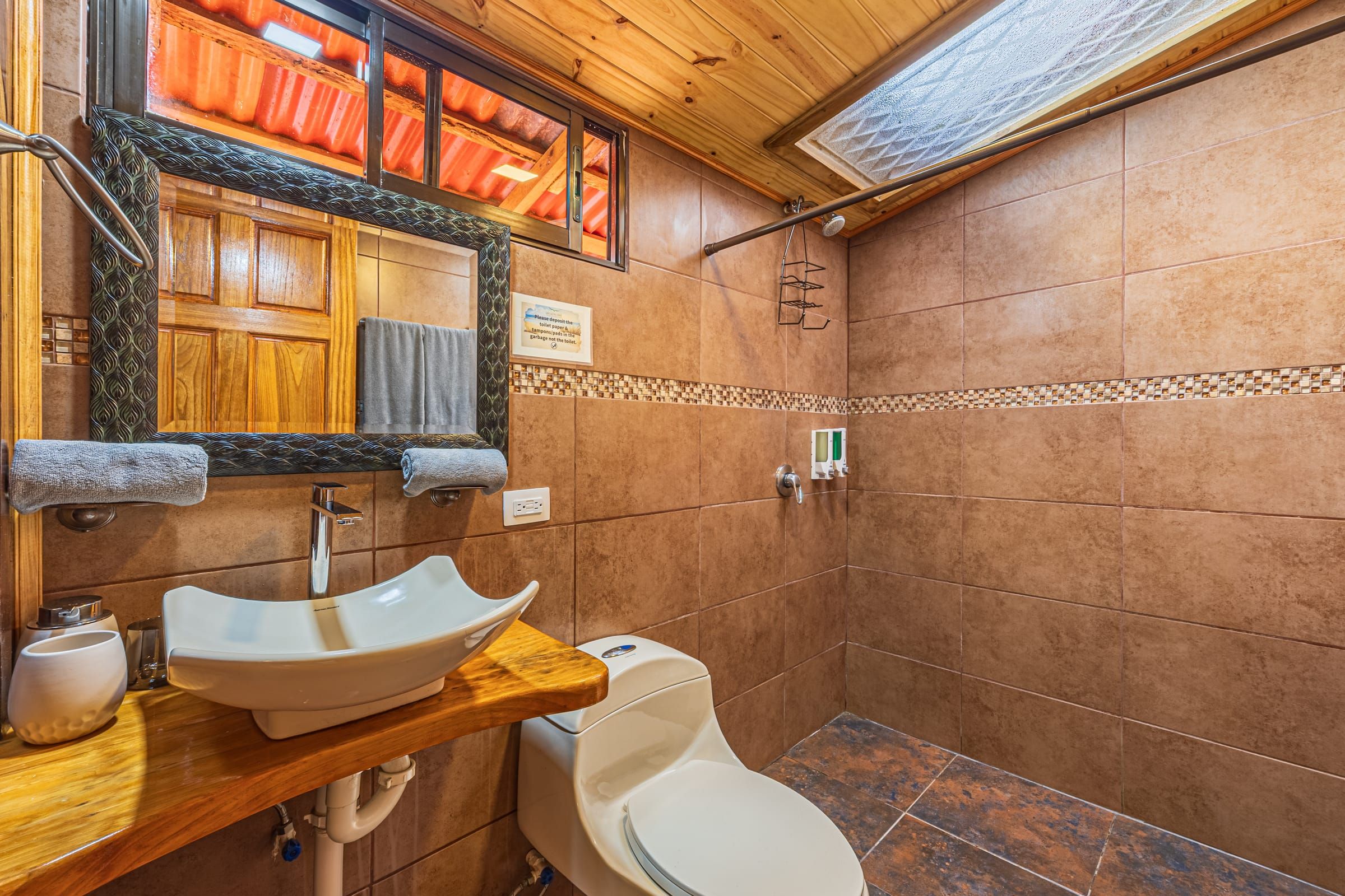 Zimmer Iguana: Badezimmer